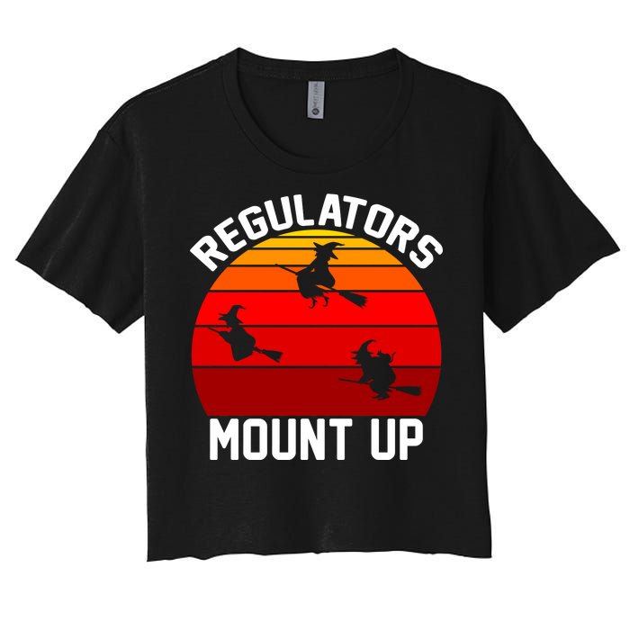 Regulators Mount Up Women's Crop Top Tee