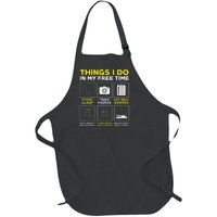 Real Estate Humor Agent Realtor Full-Length Apron With Pockets