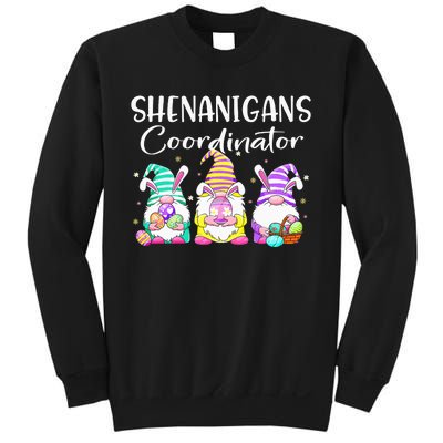 Rabbit Eggs Hunting Shenanigans Bunny Gnome Sweatshirt