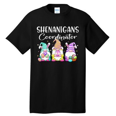 Rabbit Eggs Hunting Shenanigans Bunny Gnome Tall T-Shirt