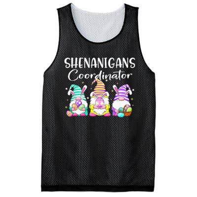 Rabbit Eggs Hunting Shenanigans Bunny Gnome Mesh Reversible Basketball Jersey Tank