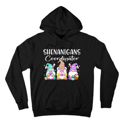 Rabbit Eggs Hunting Shenanigans Bunny Gnome Tall Hoodie