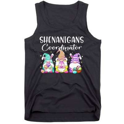 Rabbit Eggs Hunting Shenanigans Bunny Gnome Tank Top