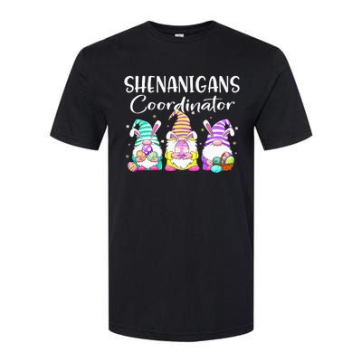 Rabbit Eggs Hunting Shenanigans Bunny Gnome Softstyle CVC T-Shirt