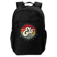 Retro Elo Home State Cool 70s Style Sunset Daily Commute Backpack