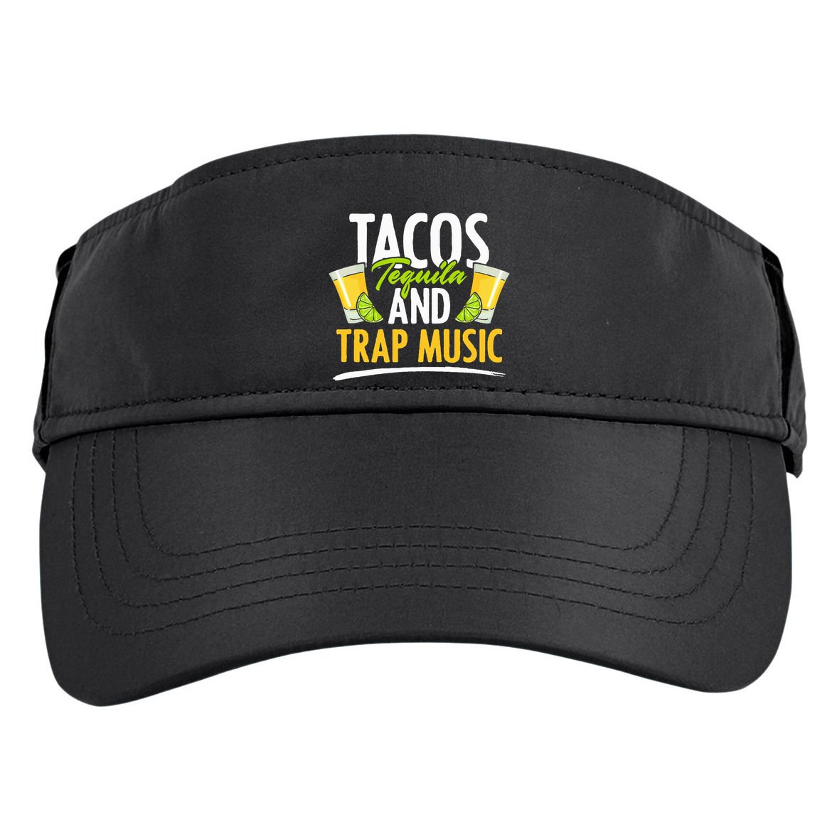 Rap Edm Hiphop Rapper Tacos Tequila And Trap Music Adult Drive Performance Visor