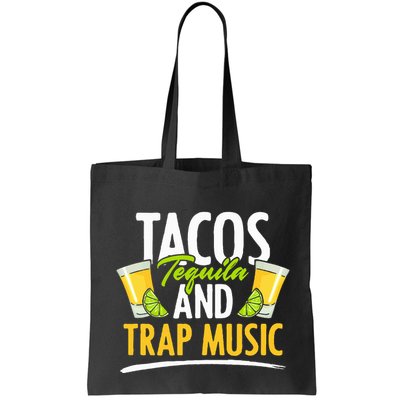 Rap Edm Hiphop Rapper Tacos Tequila And Trap Music Bag
