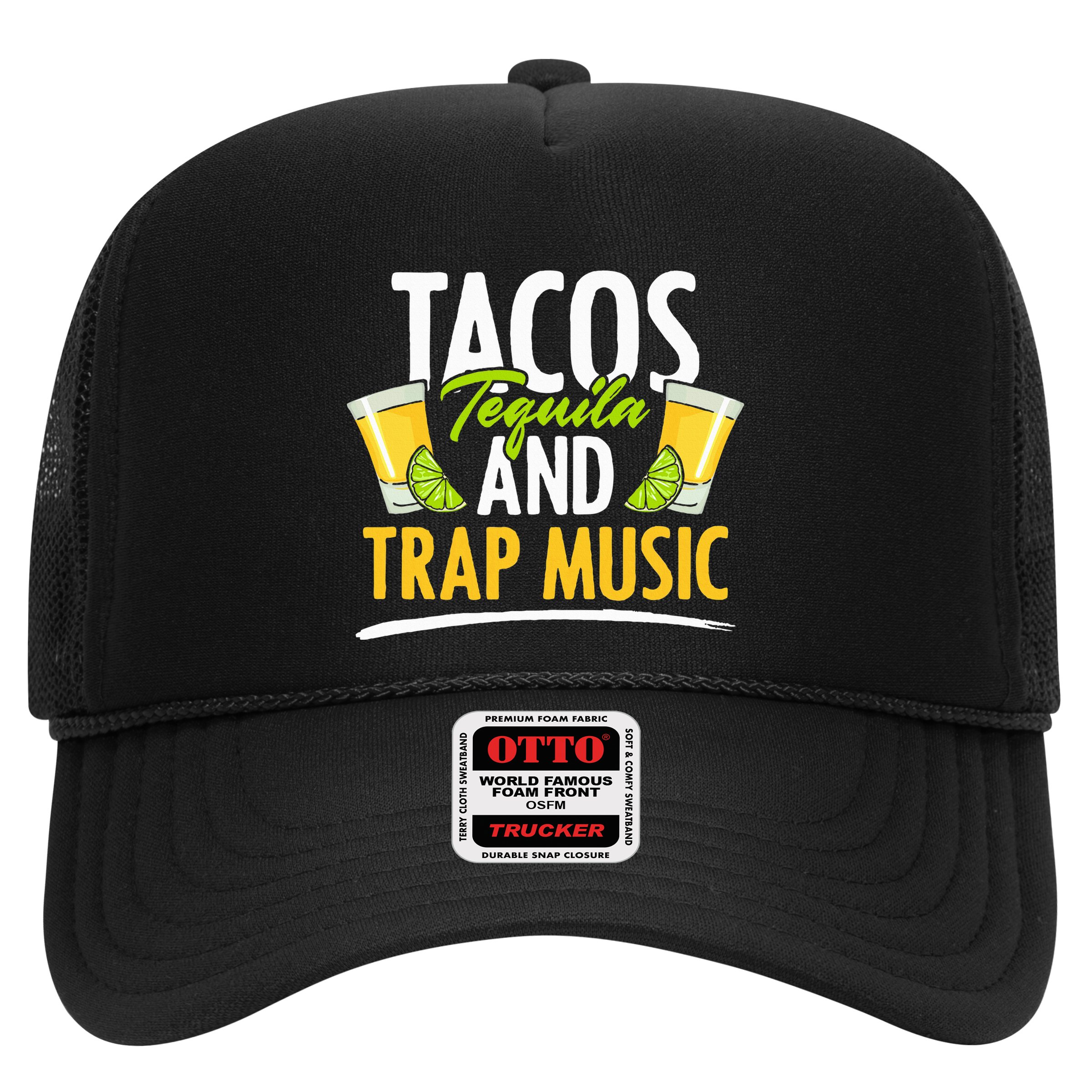 Rap Edm Hiphop Rapper Tacos Tequila And Trap Music Hat