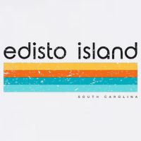 Retro Edisto Island South Carolina Vintage Design Kids T-Shirt