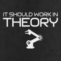 Robotics Engineer It Should Work In Theory Robotics Cool Comfort Performance Bucket Hat