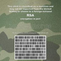 Rsa Encryption In Perl Bitcoin Cypherpunk Adam Back Barcode Legacy Tie Dye Trucker Hat