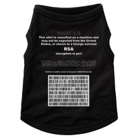 Rsa Encryption In Perl Bitcoin Cypherpunk Adam Back Barcode Doggie Tank