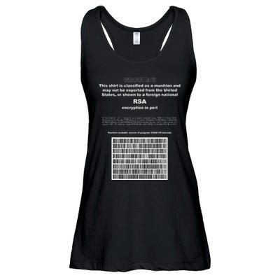 Rsa Encryption In Perl Bitcoin Cypherpunk Adam Back Barcode Ladies Essential Flowy Tank