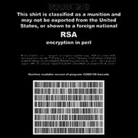 Rsa Encryption In Perl Bitcoin Cypherpunk Adam Back Barcode Tote Bag