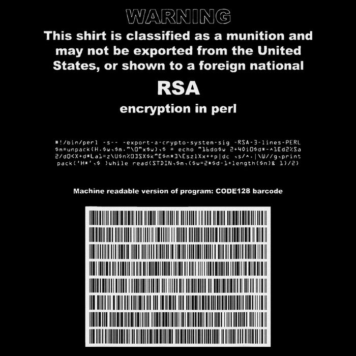Rsa Encryption In Perl Bitcoin Cypherpunk Adam Back Barcode Tote Bag