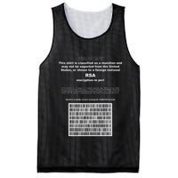 Rsa Encryption In Perl Bitcoin Cypherpunk Adam Back Barcode Mesh Reversible Basketball Jersey Tank