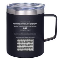 Rsa Encryption In Perl Bitcoin Cypherpunk Adam Back Barcode 12oz Stainless Steel Coffee Mug