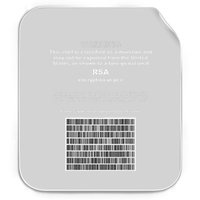 Rsa Encryption In Perl Bitcoin Cypherpunk Adam Back Barcode Permanent Decal Sticker