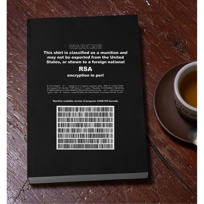 Rsa Encryption In Perl Bitcoin Cypherpunk Adam Back Barcode Permanent Decal Sticker