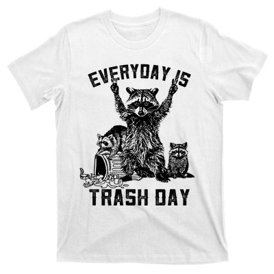 Raccoon Everyday Is Trash Day T-Shirt