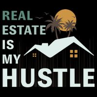 Real Estate Is My Hustle Sustainable Bucket Hat