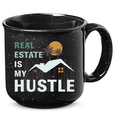 Real Estate Is My Hustle 15oz Campfire Ceramic Mug
