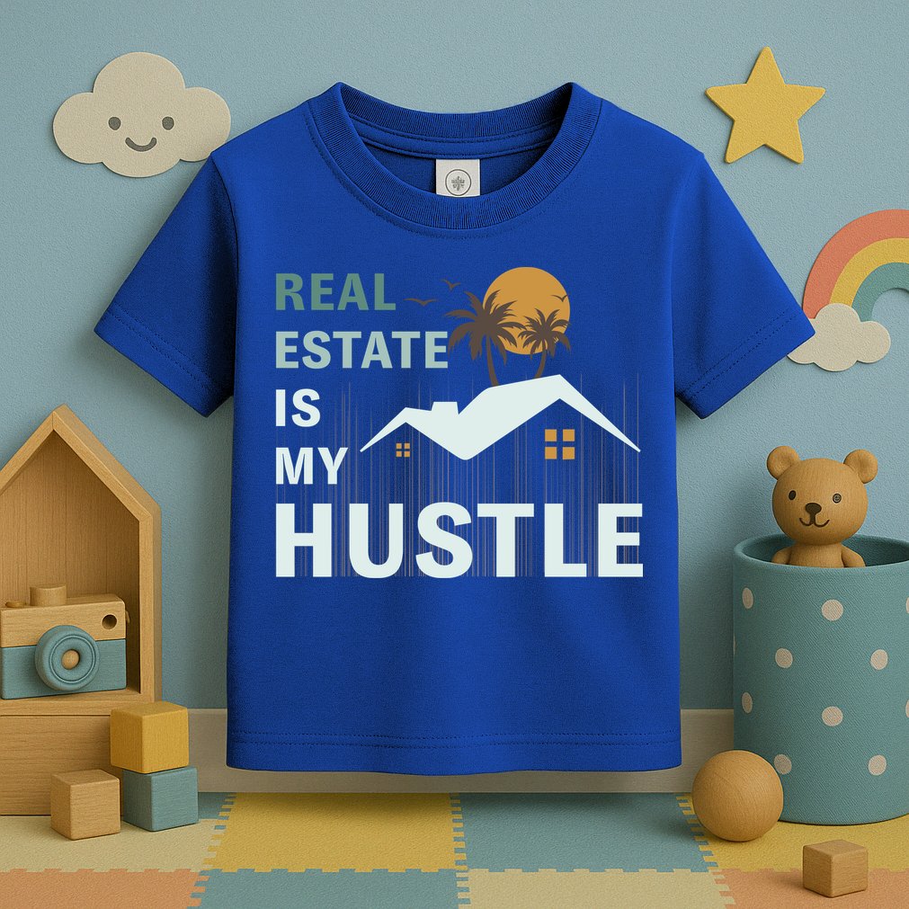 Real Estate Is My Hustle Toddler T-Shirt