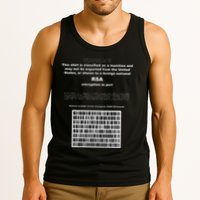 Rsa Encryption In Perl Bitcoin Cypherpunk Adam Back Barcode Tank Top