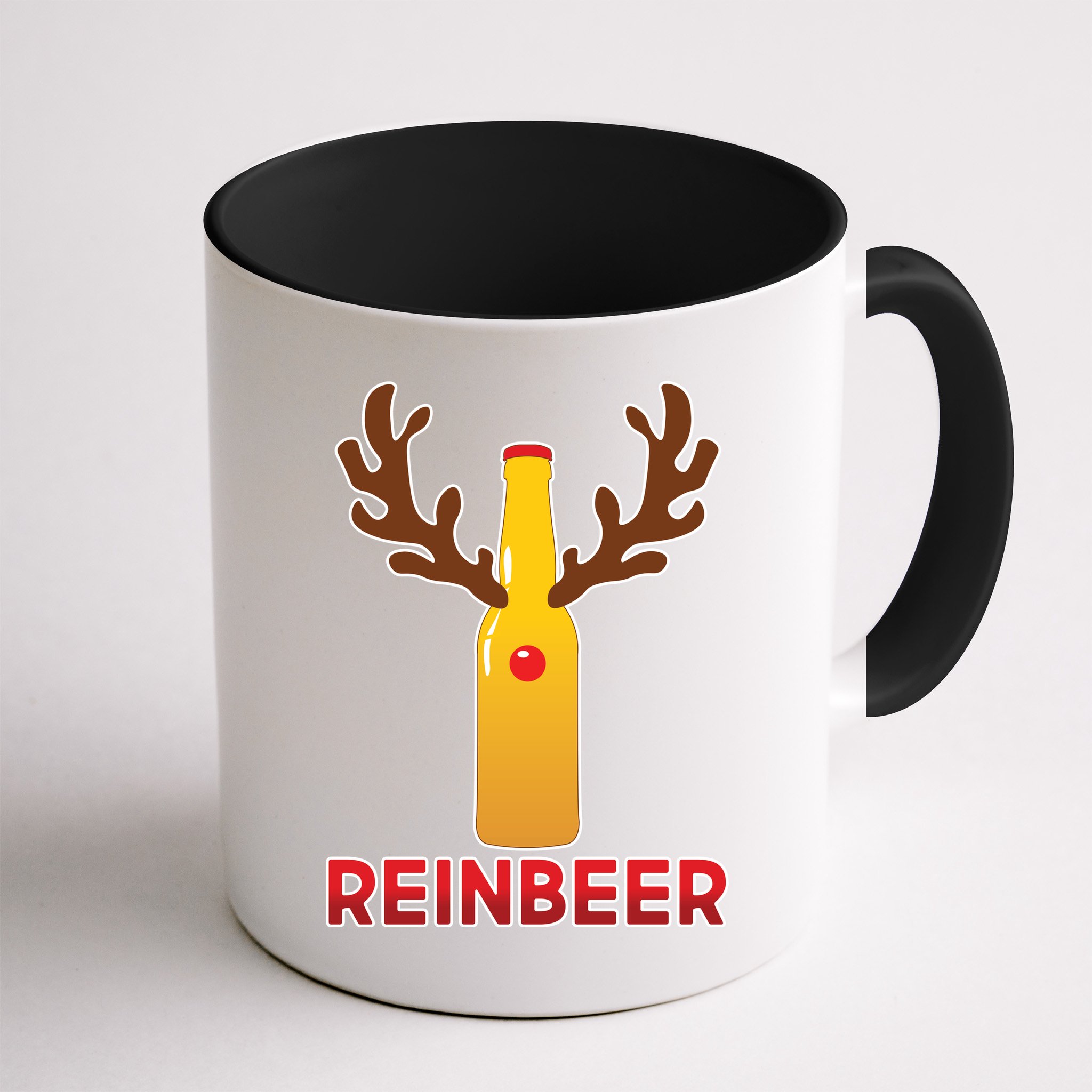 Reinbeer Funny Christmas Beer Reindeer Mug