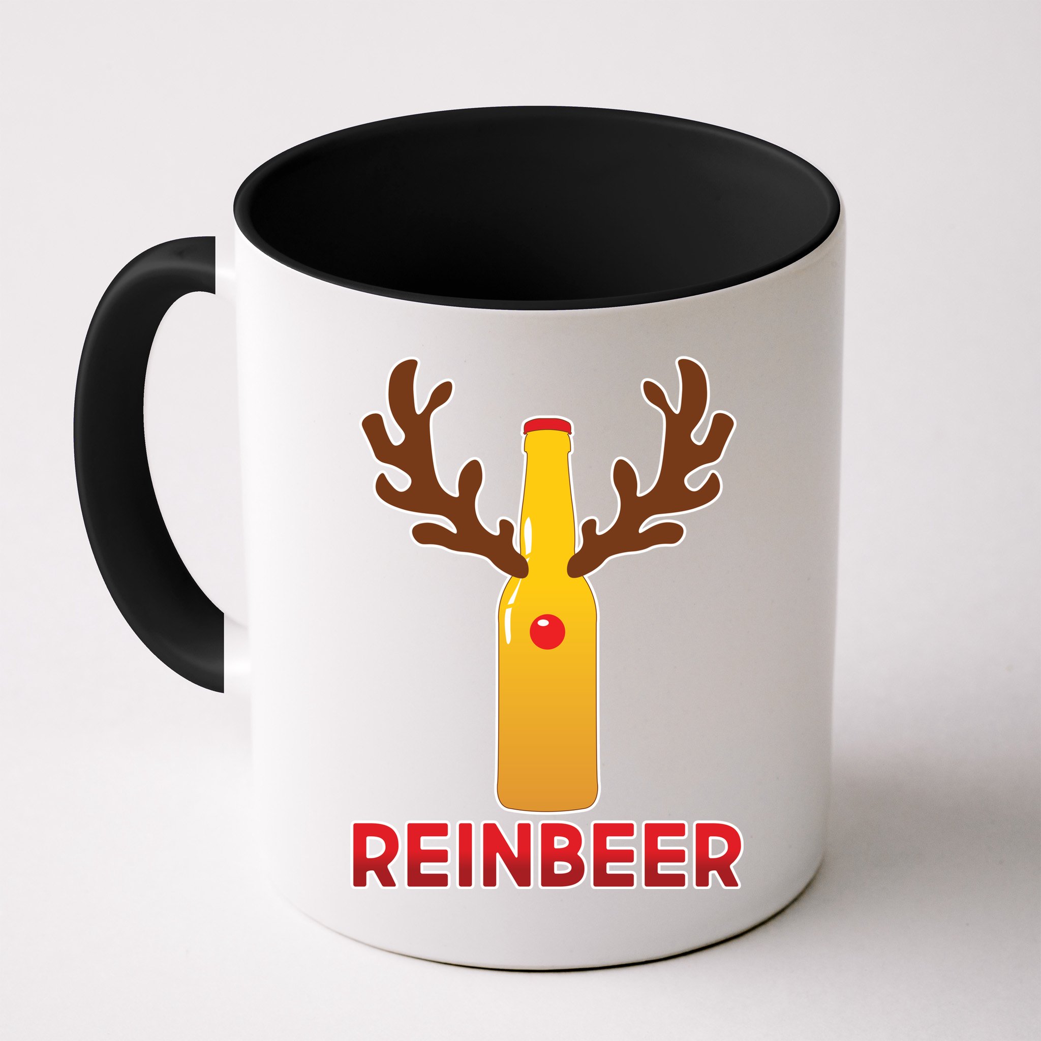 Reinbeer Funny Christmas Beer Reindeer Mug