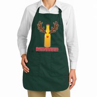 Reinbeer Funny Christmas Beer Reindeer Apron