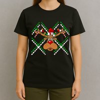 Reindeer Ugly Christmas Sweater T-Shirt