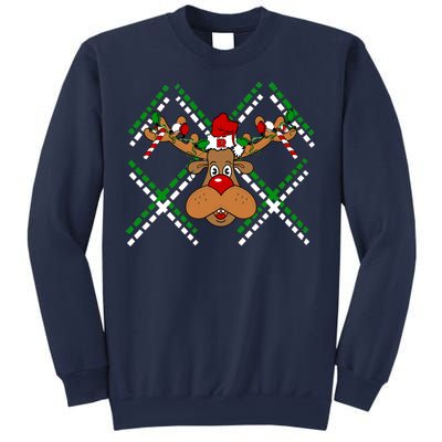 Reindeer Ugly Christmas Sweater Sweatshirt