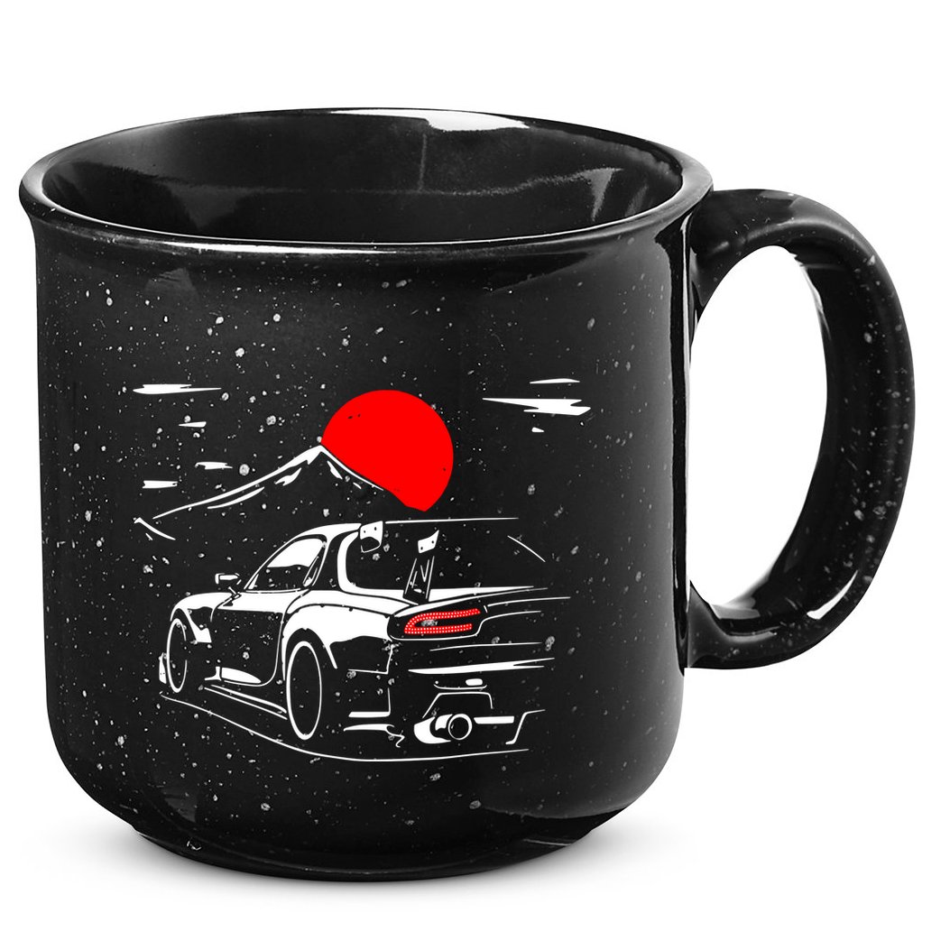 Rotary Engine Jdm Rc Car Meet Tuning 15oz Campfire Ceramic Mug