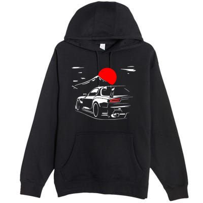 Rotary Engine Jdm Rc Car Meet Tuning Premium Pullover Hoodie