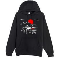 Rotary Engine Jdm Rc Car Meet Tuning Premium Pullover Hoodie