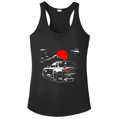 Rotary Engine Jdm Rc Car Meet Tuning Ladies PosiCharge Competitor Racerback Tank