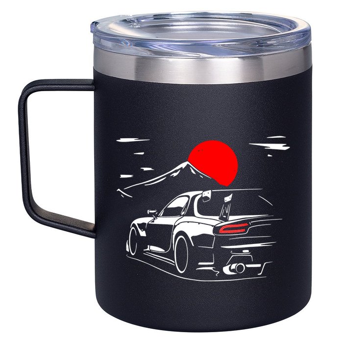 Rotary Engine Jdm Rc Car Meet Tuning 12oz Stainless Steel Coffee Mug