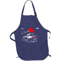 Rotary Engine Jdm Rc Car Meet Tuning Full-Length Apron With Pockets