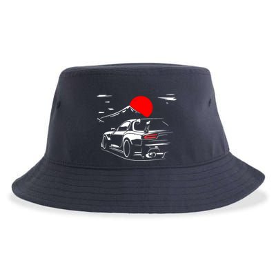 Rotary Engine Jdm Rc Car Meet Tuning Sustainable Bucket Hat