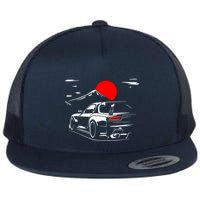 Rotary Engine Jdm Rc Car Meet Tuning Flat Bill Trucker Hat