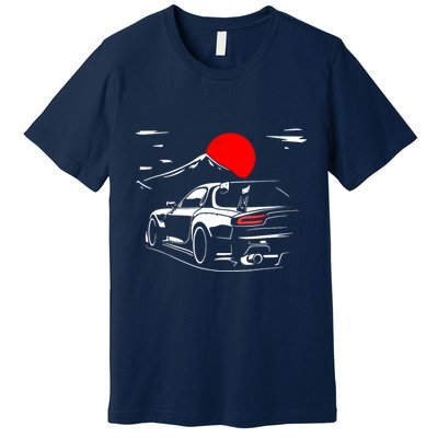 Rotary Engine Jdm Rc Car Meet Tuning Premium T-Shirt