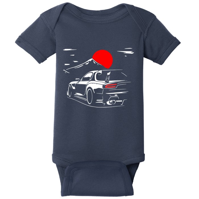 Rotary Engine Jdm Rc Car Meet Tuning Baby Bodysuit