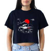 Rotary Engine Jdm Rc Car Meet Tuning Crop Top
