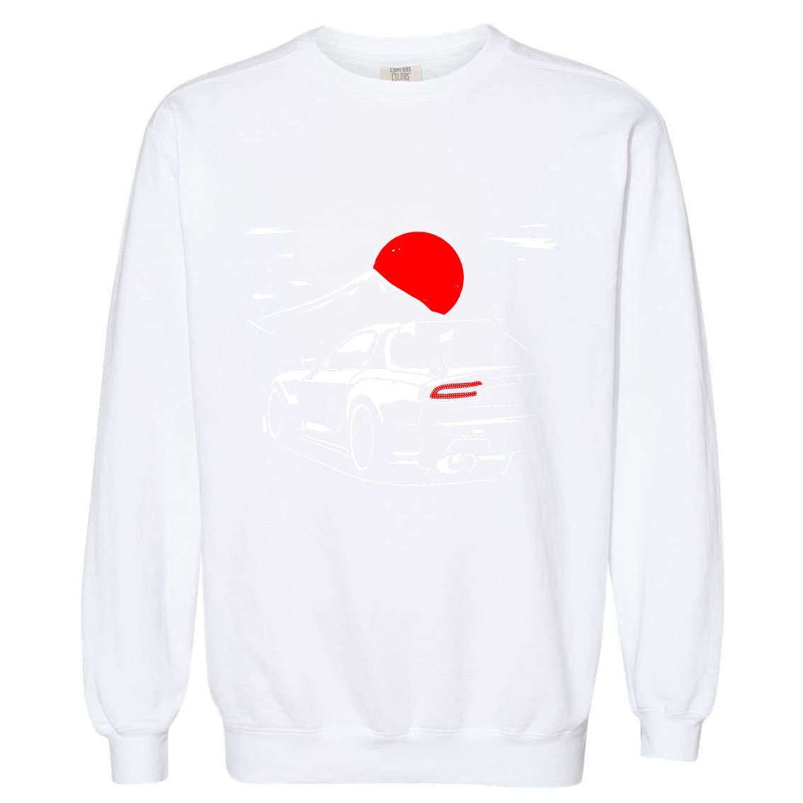 Rotary Engine Jdm Rc Car Meet Tuning Garment-Dyed Sweatshirt