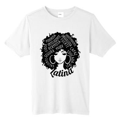 Reina Empowered Latina Poder Latina Pride Hispanic Heritage Tall Fusion ChromaSoft Performance T-Shirt