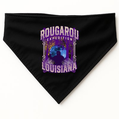 Rougarou Expedition Louisiana Swamp Monster Werewolf Legend USA-Made Doggie Bandana