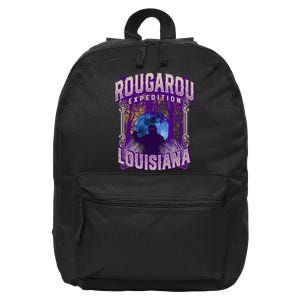 Rougarou Expedition Louisiana Swamp Monster Werewolf Legend 16 in Basic Backpack