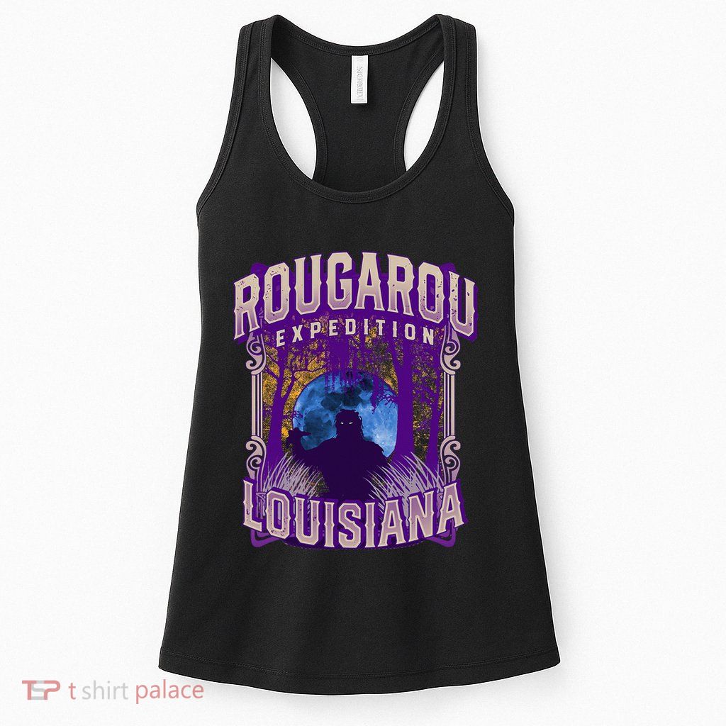 Rougarou Expedition Louisiana Swamp Monster Werewolf Legend Womens Tank Top