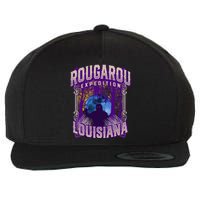 Rougarou Expedition Louisiana Swamp Monster Werewolf Legend Wool Snapback Cap